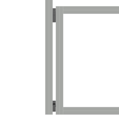 41-400-1 MODULAR SOLUTIONS PROFILE FASTNER PANEL LOCK KIT W/QUICK RELEASE FASTENER & SAFETY EJECTORS